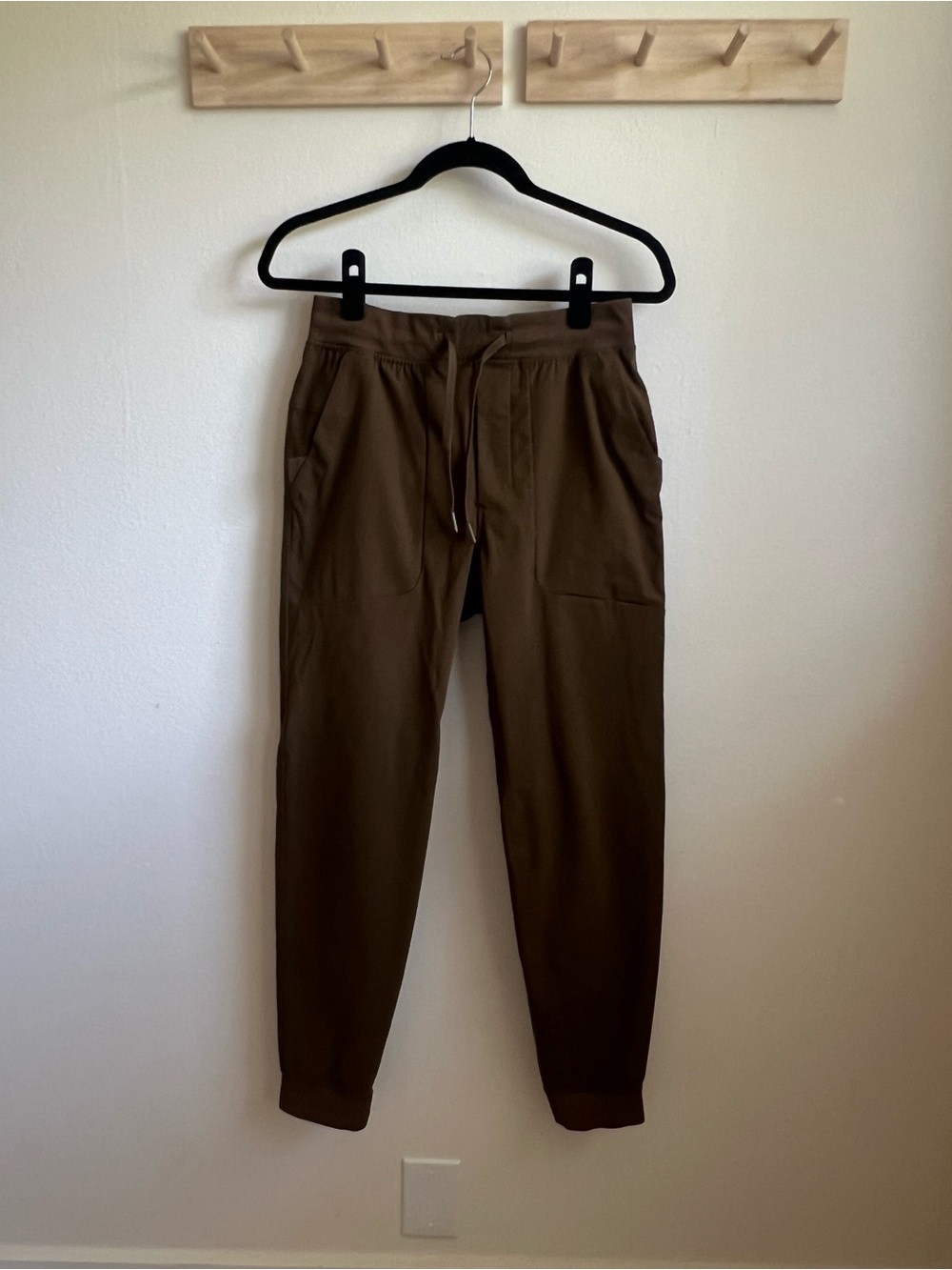 lululemon athletica Brown Drawstring Jogger Pants